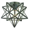 Moravian Star 11'' Wide 1-Light Flush Mount Ceiling Light