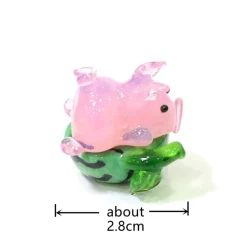 Murano Blown Glass Piggy Assortment Medium