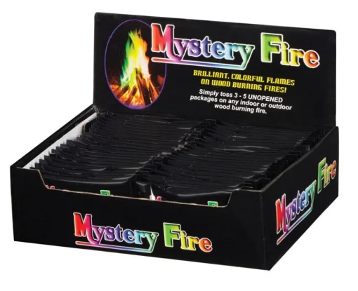 Mystery Fire Colorful Flames for Fireplaces, Outdoors, Camping, Bonfires