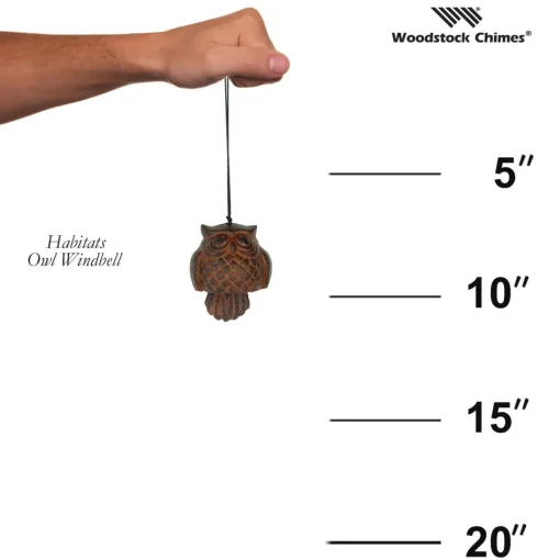 Owl Windbells - Woodstock Chimes Habitat Collection
