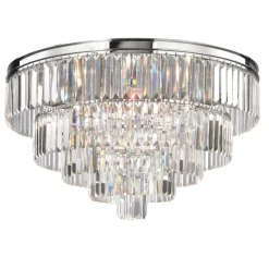 Palacial LED 6-Lght Crystal Chandelier