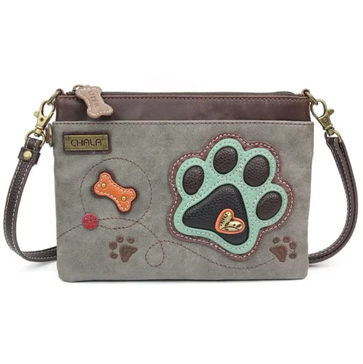 Paw Print Mini Crossbody by Chala Vegan 3 Colors!