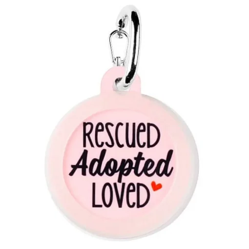 Pet Dog Tags Made in the USA, Recycled Metal, Glow in Dark, Waterproof *