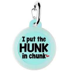 Pet Dog Tags Made in the USA, Recycled Metal, Glow in Dark, Waterproof *