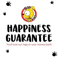 Pet Dog Tags Made in the USA, Recycled Metal, Glow in Dark, Waterproof *