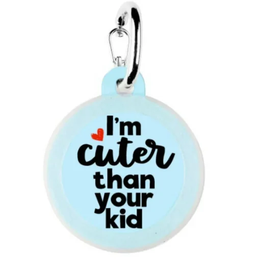 Pet Dog Tags Made in the USA, Recycled Metal, Glow in Dark, Waterproof *