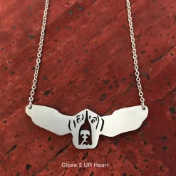 Pet Lover's Picks: Dogs and Cats Stainless Steel Made in the USA Bar Necklaces*
