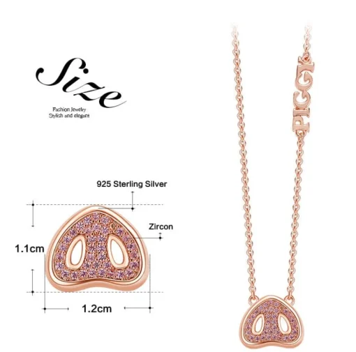Pig Snout Jewelry Set! Necklace, Earrings, Bracelet or Save & Buy the SET!