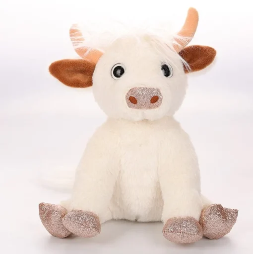 Plush Highland Cow Stuffed Animals So Cute!