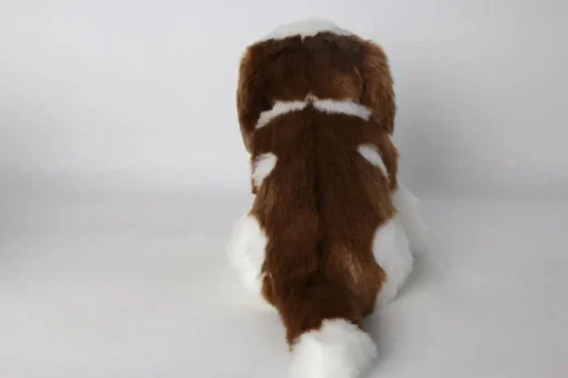 Plush Shih Tzu Puppy Brown and White