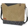 Prism Crossbody Canvas Handbag Vegan by Chala with CHOICE of Keychain!