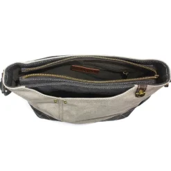 Prism Crossbody Canvas Handbag Vegan by Chala with CHOICE of Keychain!