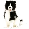 Realistic Large Size Handmade Eco-friendly Plush Border Collie Size 35cm/14" Sitting