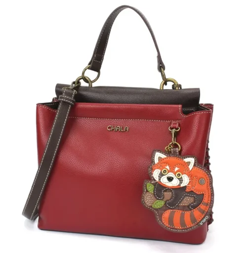 Red Panda Handbag Keychain Collection by Chala Vegan