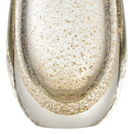 Sally Decorative Gold Fleck Glass Vase