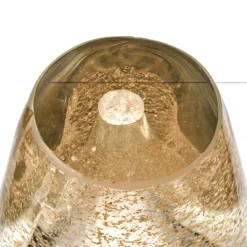 Sally Decorative Gold Fleck Glass Vase