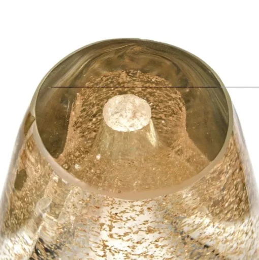 Sally Decorative Gold Fleck Glass Vase