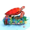 Sea Turtle Pop Up 3D Greeting Card