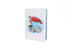 Sea Turtle Pop Up 3D Greeting Card