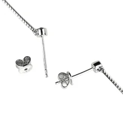 Sterling Silver Enamel Butterfly Necklace with Swarovski Crystal Top of the Line!