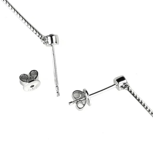Sterling Silver Enamel Butterfly Necklace with Swarovski Crystal Top of the Line!