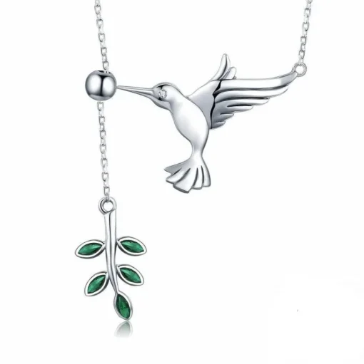 Sterling Silver Hummingbird Jewelry: Necklace, Earrings, Ring or SET!