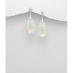 Swarovski Crystal Earrings & Pendants-3 Styles of Beautiful Sparkling Crystal Earrings