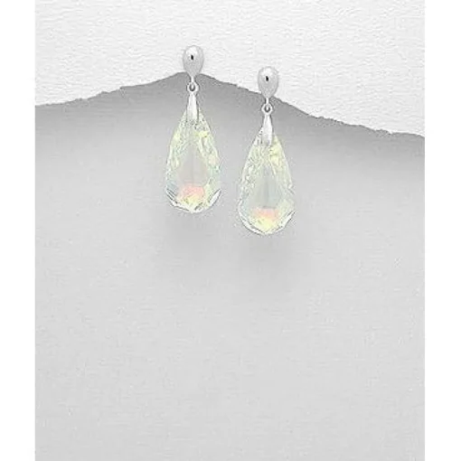 Swarovski Crystal Earrings & Pendants-3 Styles of Beautiful Sparkling Crystal Earrings