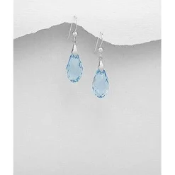Swarovski Crystal Earrings & Pendants-3 Styles of Beautiful Sparkling Crystal Earrings