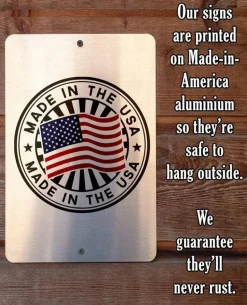 The Camper is Calling - Metal Sign Made in the USA