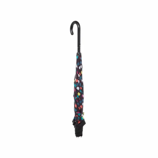 Totes InBrella Umbrellas with Polka Dots 47" Coverage, Lifetime Warranty