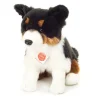 Tri-color Border Collie Eco Friendly Teddy Hermann 30cm