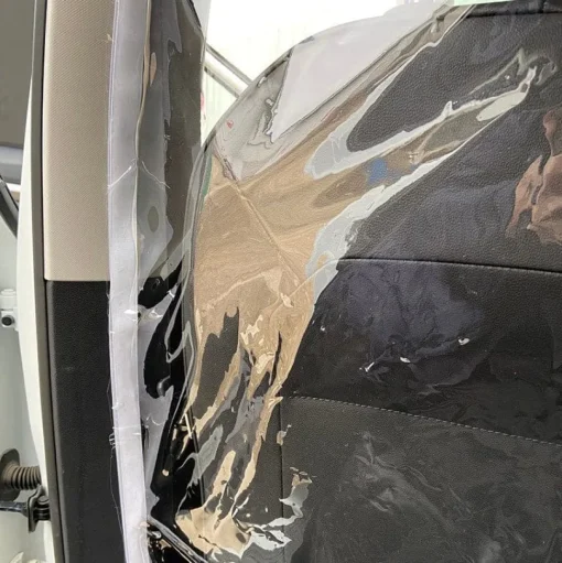 Uber or Taxi Driver Clear Vehicle Protective Shield Curtain
