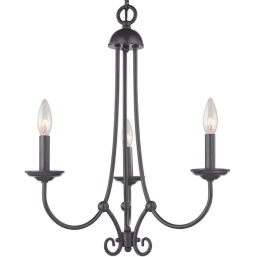 Williamsport 3-Lght Chandelier Oil Rubbed Bz